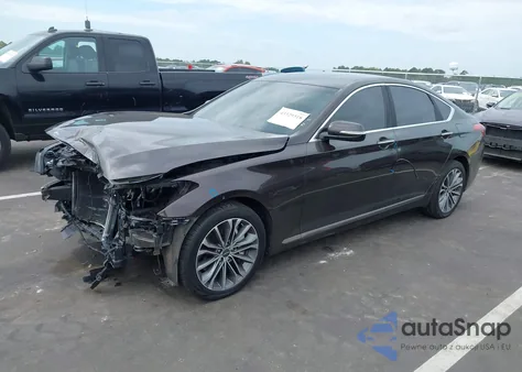2016 Hyundai Genesis 3.8 из США, поврежденный, VIN KMHGN4JE8GU112416